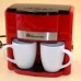 Крапельна кавоварка Domotec MS-0705 500 Вт з двома порцеляновими чашками в комплекті
