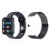 Смарт-годинник Smart Watch T88 Спортивний з пульсометром, тонометром, два браслети. Колір: чорний