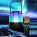 Портативна колонка XM-A68 з RGB підсвічуванням та мікрофоном, Bluetooth мікрофон для караоке