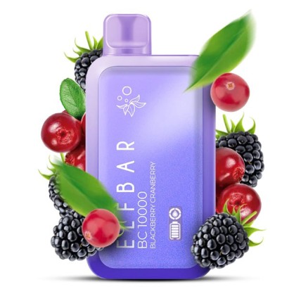 Elf Bar BC10000. Ожина Журавлина (Blackberry Cranberry)