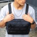 Тактична нагрудна сумка з Cordura 1000D, розгрузка чоловіча чорна