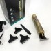 Тример для волосся і бороди VGR V-091 LED 3 насадки, Підстригальна машинка, Машинка окантувальна