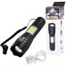Ліхтарик акумуляторний ручний Bailong BL-29 діод T6 + COB зарядка від USB, ліхтарик led, водонепроникний