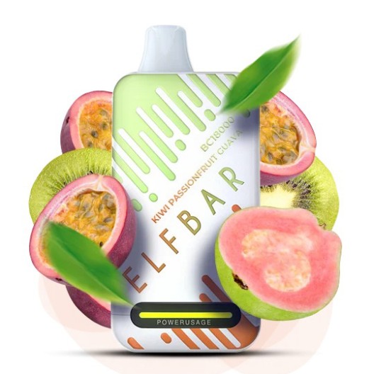 Elf Bar BC18000 Original 5% перезаряджаємий под. Ківі Маракуя Гуава (Kiwi Passion Fruit Guava)
