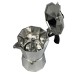 Гейзерна кавоварка Magio MG-1001 150 мл, гейзерна турка для кави, гейзерна кавоварка з нержавіючої сталі