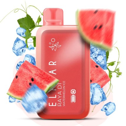 Elf Bar RAYA D1 5% 13000. Кавун (Watermelon Ice)