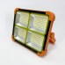 Потужний ліхтар - прожектор із сонячною панеллю та функцією Power bank Solar LED light 12000 mAH