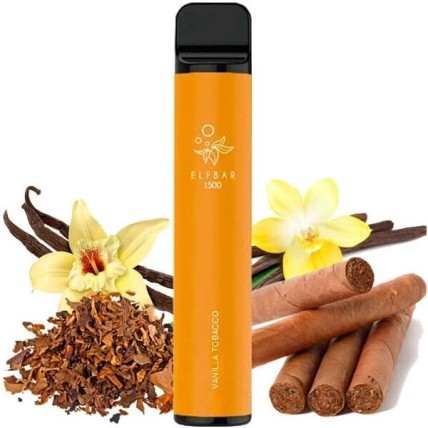 Elf Bar Original (Ельф Бар) 1500 тяг. Ванільний тютюн (Vanilla Tobacco)