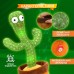 Танцюючий кактус співаючий 120 пісень з підсвічуванням Dancing Cactus TikTok іграшка Повторюшка кактус