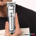 Машинка для стрижки волосся акумуляторна VGR V-071 тример для бороди та вусів, окантувальна машинка
