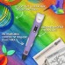 3D ручка Smart 3D Pen 2 c LCD дисплеєм, Ручка для об'ємного малювання, Дитяча 3д ручка. Колір: фіолетовий