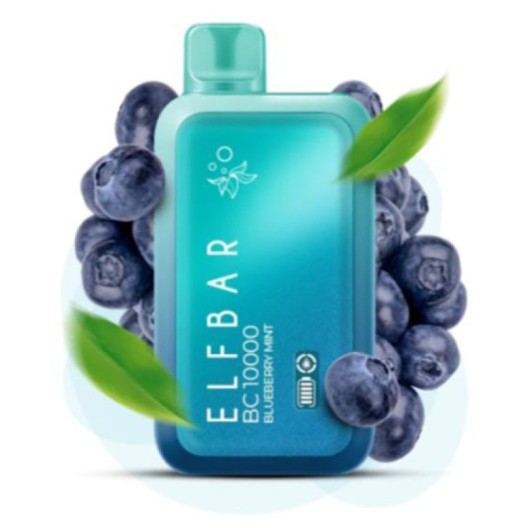 Elf Bar BC10000. Чорниця М'ята (Blueberry Mint)