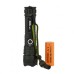 Ліхтар ручний Police X71A-HP50, ЗУ micro USB, 1x18650/3xAAA, zoom, індикація заряду, якісний ліхтарик