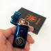 Електрична та газова запальничка Україна із USB-зарядкою HL-435, запальнички із зарядкою від usb. Колір: синій
