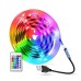 Світлодіодна стрічка SMD 5050 RGB LED 5 м IP65 з bluetooth контролем. підключення 220V
