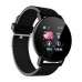 Фітнес трекер розумний смарт годинник UWatch 119 Plus з крокоміром. Колір: чорний