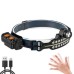 Ліхтар налобний BL-W690-LTS+SMD white+red сенсорний (з датчиком руху), світлодіодний налобний ліхтарик