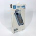 Портативний зарядний пристрій на 10000mAh, Power Bank на сонячній батареї, заряджання. Колір: чорний