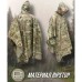 Якісний дощовик пончо (плащ-палатка) мультикам тактичний зміцнений камуфляж