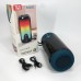 Bluetooth-колонка TG651 з RGB ПІДСВІТКОМ, акумуляторна колонка для музики, для вечірки. Колір: синій