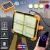 Потужний ліхтар - прожектор із сонячною панеллю та функцією Power bank Solar LED light 12000 mAH
