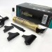 Тример для волосся і бороди VGR V-091 LED 3 насадки, Підстригальна машинка, Машинка окантувальна