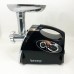 М'ясорубка Rainberg RB-675 3800W із соковижималкою, м'ясорубка електрична метал. Колір: чорний
