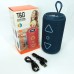 Bluetooth колонка портативна TG656 FM-радіо, потужна переносна акустична колонка. Колір: синій