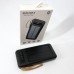 Power Bank Solar Smart 1015 зарядний пристрій на сонячній батареї 20000mAh з індикатором заряду Чорний