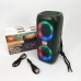 Портативна колонка TG333 2x5W з підсвічуванням RGB, акумуляторна колонка для музики. Колір: зелений