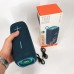 Портативна колонка Bluetooth TG654 8W з підсвічуванням, Акумуляторна колонка для музики. Колір: синій