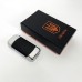 Дугова електроімпульсна запальничка із USB-зарядкою Україна LIGHTER HL-439. Колір: срібло