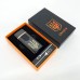 Електрична та газова запальничка Україна із USB-зарядкою HL-431, вітрозахисна запальничка. Колір: чорний