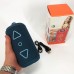 Bluetooth колонка портативна TG656 FM-радіо, потужна переносна акустична колонка. Колір: синій