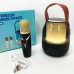 Портативна колонка XM-A68 з RGB підсвічуванням та мікрофоном, Bluetooth мікрофон для караоке