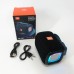 Портативна колонка Bluetooth TG339 5W з RGB підсвічуванням, Акумуляторна колонка для музики. Колір: чорний
