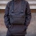 Тактична нагрудна сумка з Cordura 1000D, розгрузка чоловіча чорна