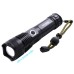 Ліхтар ручний Police X71A-HP50, ЗУ micro USB, 1x18650/3xAAA, zoom, індикація заряду, якісний ліхтарик