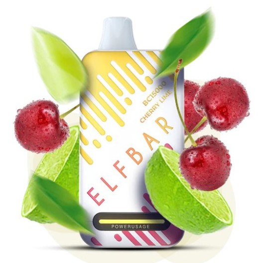 Elf Bar BC15000 5% 15000 тяг. Вишня Лайм (Cherry Lime)