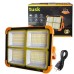 Потужний ліхтар - прожектор із сонячною панеллю та функцією Power bank Solar LED light 12000 mAH