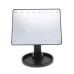 Дзеркало для макіяжу з 16 LED підсвічуванням Mirror White, Дзеркало зі світлом для макіяжу. Колір: чорний