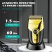 Професійна електробритва VGR V-383 Finale Shaver з підставкою, чоловіча машинка для гоління