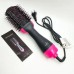 Фен Щітка гребінець 3в1 One step Hair Dryer 1000 Вт 3 режими випрямляч для укладання волосся стайлер з функцією іонізації