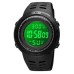 Годинник наручний чоловічий SKMEI 1681BKWT BLACK-WHITE, годинник спортивний. Колір: чорний з білим циферблатом