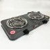 Електроплита настільна Domotec MS-5802, плита двокомфоркова електроплита побутова електрична