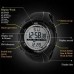 Чоловічий годинник SKMEI 1025BK ARMY BLACK, годинник тактичний протиударний. Колір: чорний