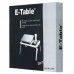 Складаний столик для ноутбука LD-09 E-Table, столик з охолодженням 2 USB кулера, Стіл підставка з вентиляцією
