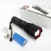 Ліхтар ручний акумуляторний PLD-503-TG powerbank, потужний акумуляторний лед ліхтарик, супер яскравий ліхтарик