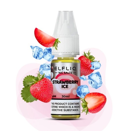 Рідина ELFLIQ 30мл 5%. Полуниця (Strawberry Ice)