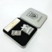 Дугова електроімпульсна запальничка USB Україна (металева коробка) HL-449. Колір: чорний